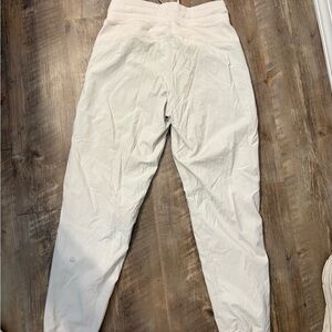 Lululemon Athletica Cream Track Pants
